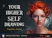 Higher Self Drawing Psychic Artist - I Will Draw Your Higher Self, Daimon Portrait Psychic Drawing - Same Day 12H Delivery 