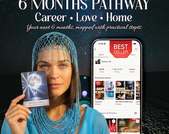 6 Month Forecast Tarot Reading | Love, Life, Career | Digital PDF Tarot Report by Sotherys