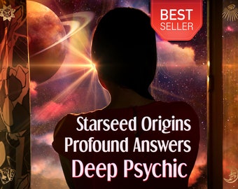 Starseed Origins Deep Psychic Bundle • Akashic Records Reading, Home Planet, Star Children, Galactic Past Life, Superpowers & Alien Contact