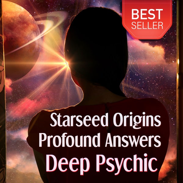 Starseed Origins Deep Psychic Bundle • Akashic Records Reading, Home Planet, Star Children, Galactic Past Life, Superpowers & Alien Contact