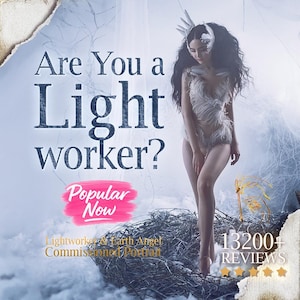 Ritratto di Lightworker / Lettura psichica canalizzata e arte intuitiva (digitale)