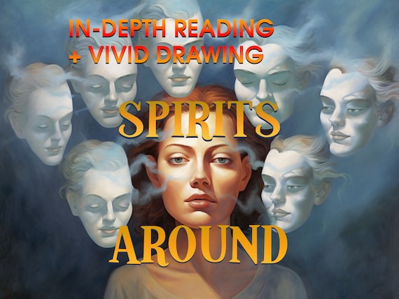 Spirit Mediumship Reading | Identify Spirits Near You | Psychic Home Portrait (Digital)