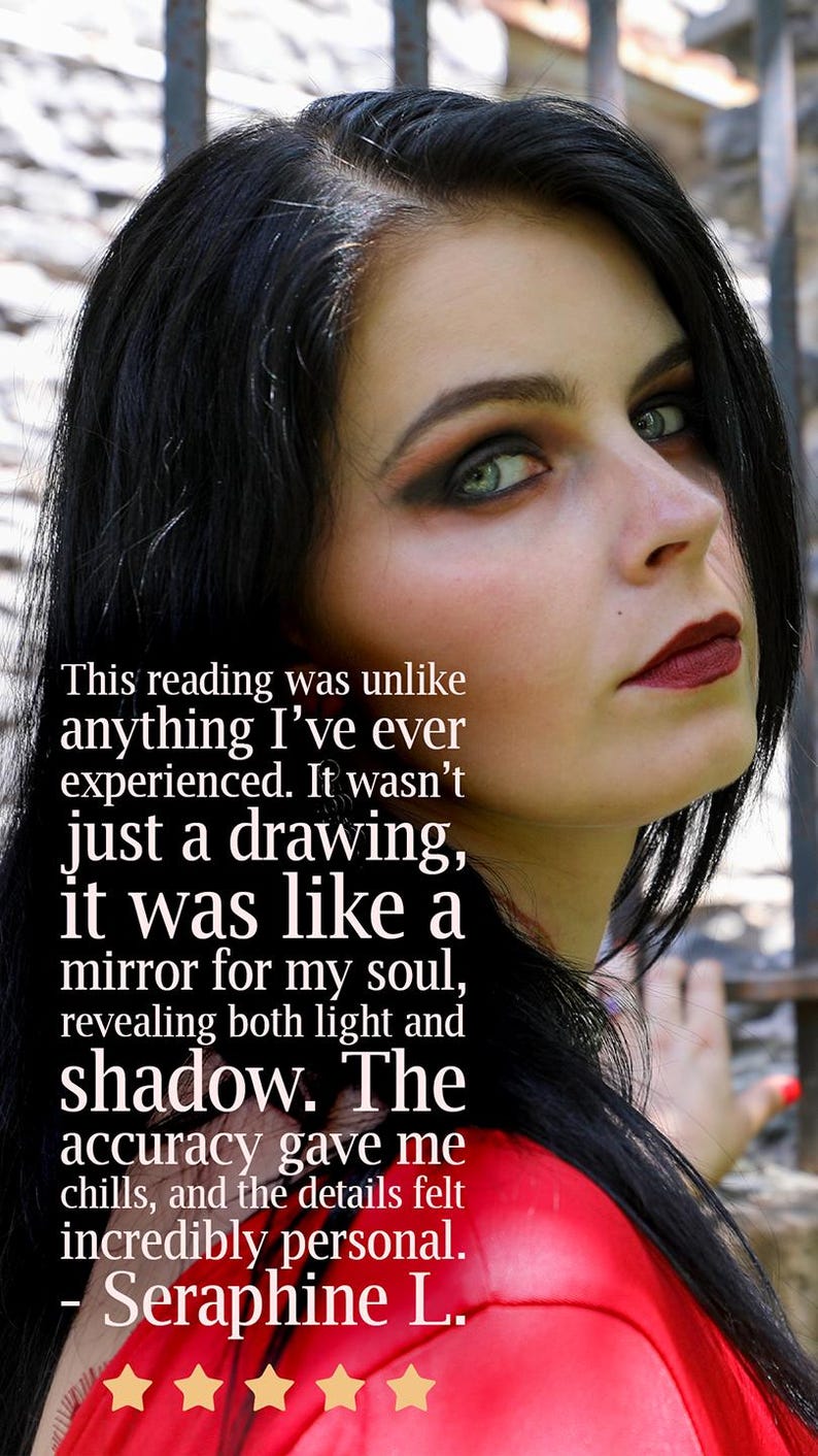 Ars Goetia Demon Portrait & Psychic Reading | Dark Art and Personalized Digital PDF Report by Sotherys image 17