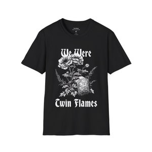 We Were Twin Flames T-Shirt Dreamcore Grunge Clothing Horror eGirl Clothes Dark Pastel Goth Beyond the Veil Collection 2 image 3