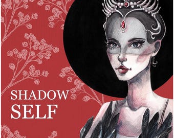 What’s Hidden in Your Shadow? | Your Shadow Self Psychic Tarot & Portrait Spiritual Art | Reveal and Heal Your Hidden Self