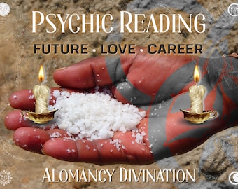 Psychic Reading Halomancy - Salt Grains Has Revealed Its Secrets To Me On Your Future, Love, Career - Detailed Ancient Divination Reading