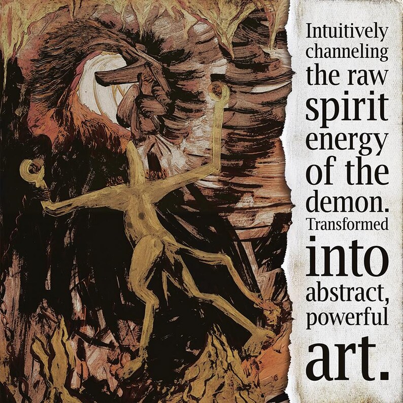 Ars Goetia Demon Portrait & Psychic Reading | Dark Art and Personalized Digital PDF Report by Sotherys image 14