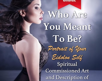 Eidolon Self Portrait & Psychic Reading | Future Self Artwork Written Insights | Digital Download by Sotherys