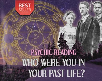 Past Life Portrait & Psychic Reading | Reincarnation Art and Written Insight | Digital Download by Sotherys