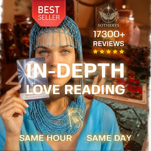 LECTURA PSÍQUICA DEL AMOR - Informe detallado de lectura del tarot del amor el mismo día