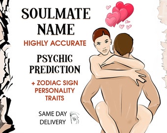 Soulmate Naam- en Zodiac-lezing - Snel paranormaal begaafd op dezelfde dag - Naamvoorspelling - Nauwkeurige, diepgaande paranormale lezing