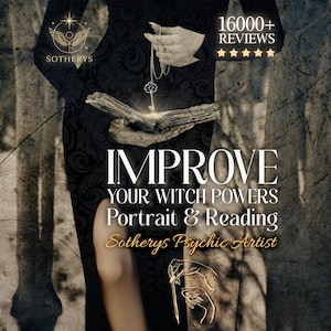 Witch Type Reading & Portrait | Discover Your Witch Powers Same Day Psychic