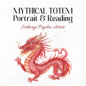 Mythical Totem Portrait & Reading | Fantasy Art Animal Totem Psychic Guidance | Digital PDF Report by Sotherys