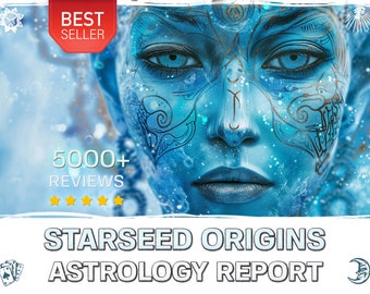 Starseed Origin Astrology Report, In-Depth Starseed Origins Reading, Starseed Home Planet, Alien Past Lives & Alien Contacts - Astrology Art