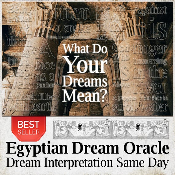 Egyptian Dream Interpretation Oracle Reading | Ancient Dream Meaning (Digital Product)
