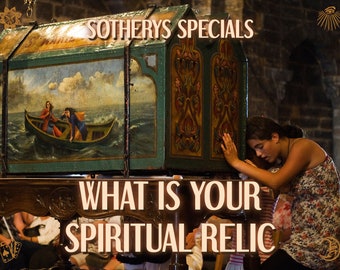 Wat is jouw spirituele relikwie? Reïncarnatie paranormaal lezen, spirituele relikwieën uit vorige levens, tarotlezen en intuïtief tekenen door Sotherys