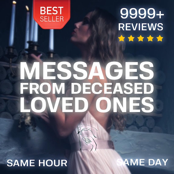 Psychic Mediumship Reading | Messages from Deceased Loved Ones & Ancestors | Digital PDF