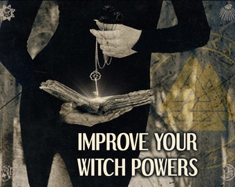 Witch Power Tarot Reading, Improve Your Psychic Witch Powers, Advanced Sigils, Spell & DIY Rituals