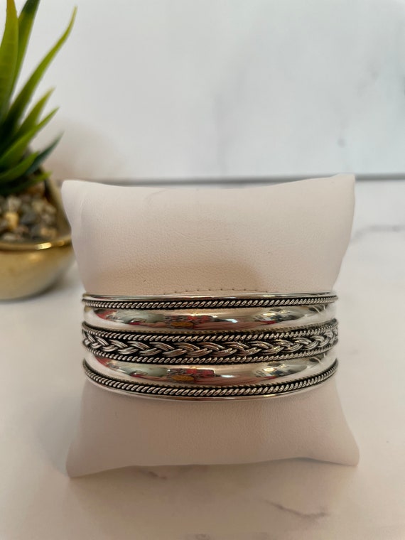 Timeless Silver Bangle - image 1
