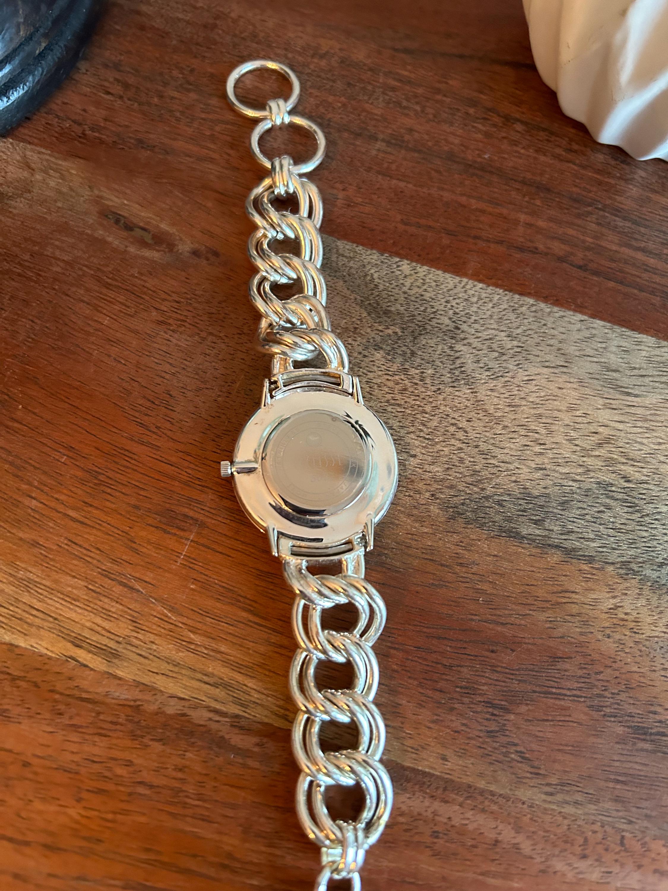 Ecclissi Toggle Bracelet Watch Vintage Ecclissi Japan Quartz 3600 Movt Stainless Steel Back  main image 2