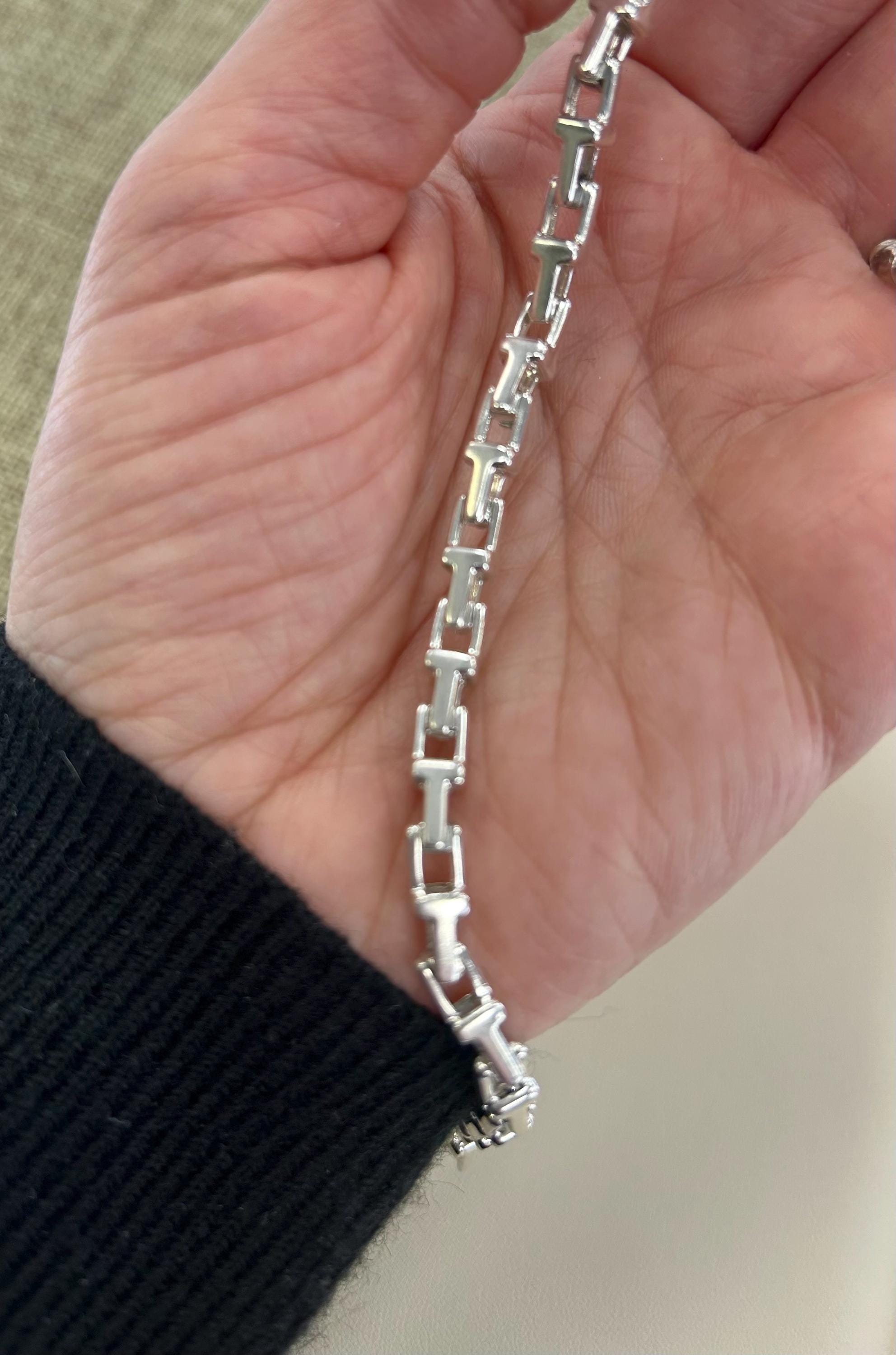 Tiffany & Co T Link Bracelet. 7