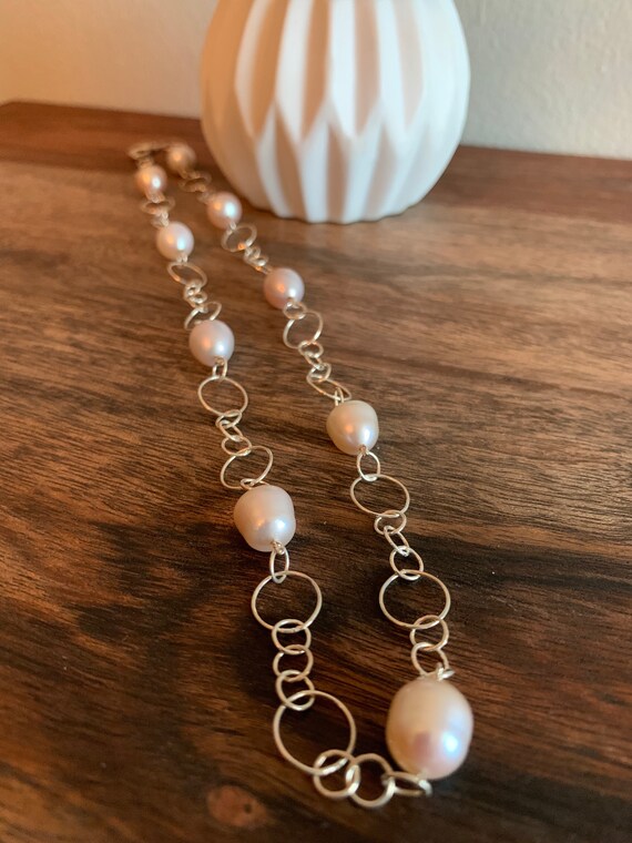◇roaju◇ [silver925]connecting link pearl necklace n6477fwp20_a1.png