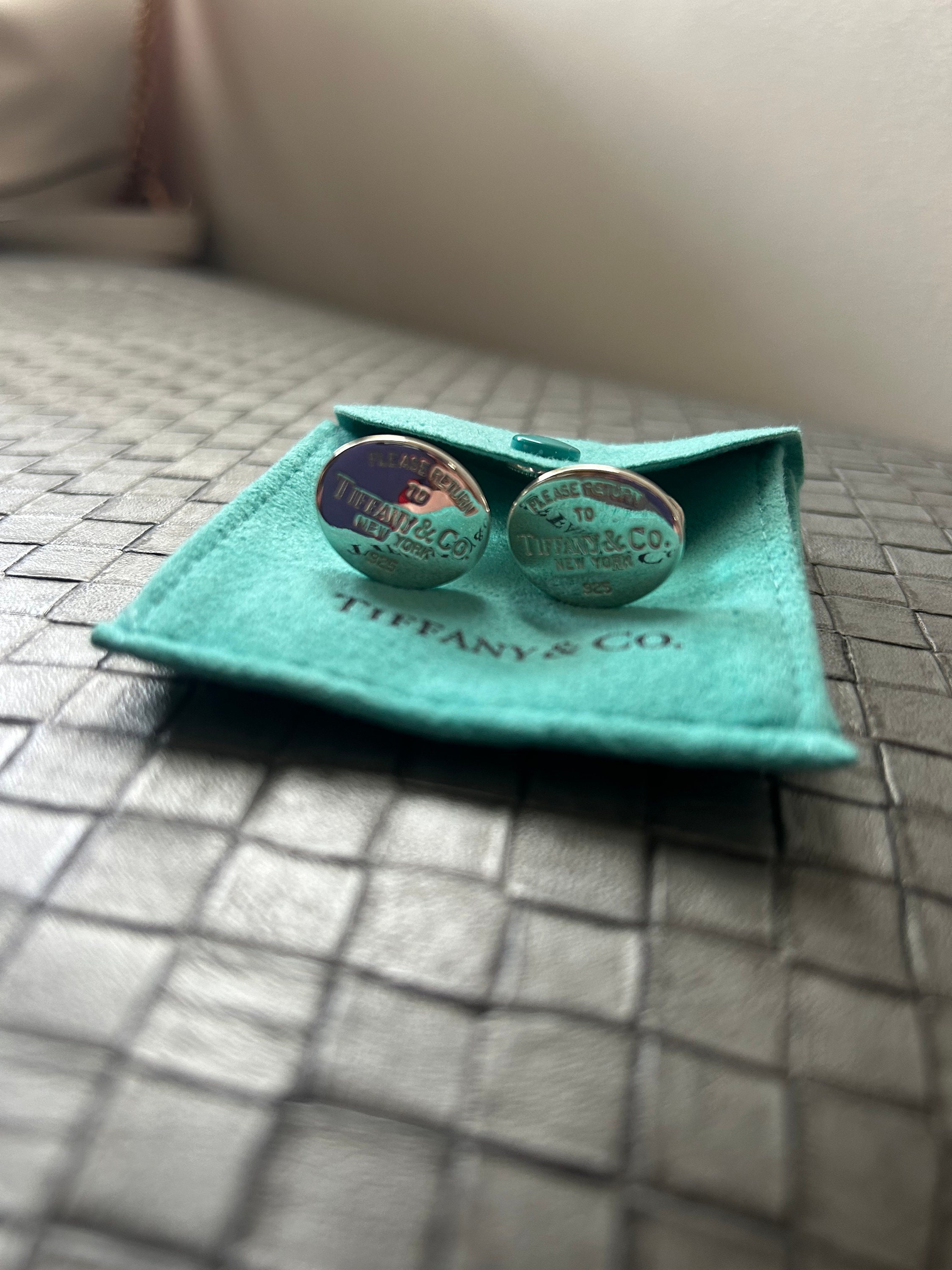 Tiffany & Co 925 Cuff Links - Etsy