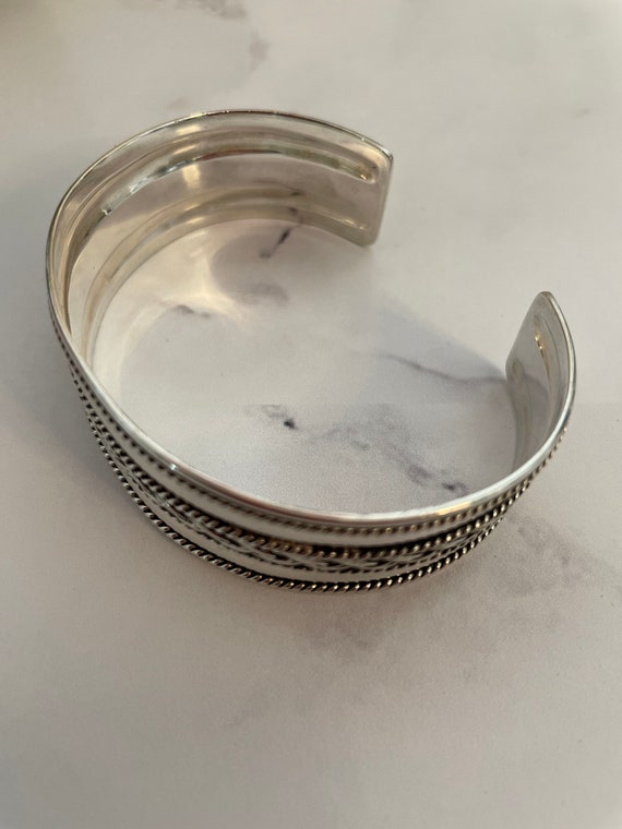 Timeless Silver Bangle - image 3