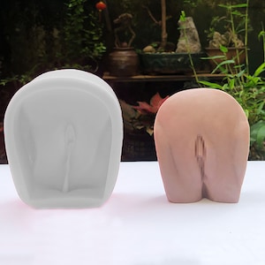Female Genital Candle Silicone Mold, Sexy Vagina Genital  Organ Cake Decoration  Mold, Simulation Uterine Soap Mold
