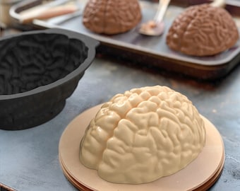 3D Simulated Heart Brain aromatherapy Candle Silicone Mould,Human Organ Cake Chocolate Mousse Decoration Mould