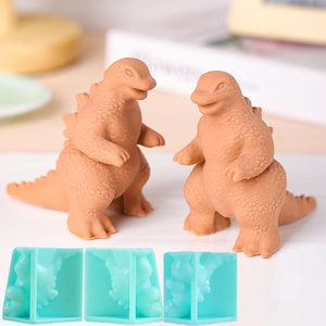 Godzilla Ice Cube Silicone Mold:  Bar Bartender Ice Ball,Gysum Making