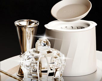 Crown Whisky Ice Maker Box Mold, DIY Easy-Release siliconen ijsblokjesvorm