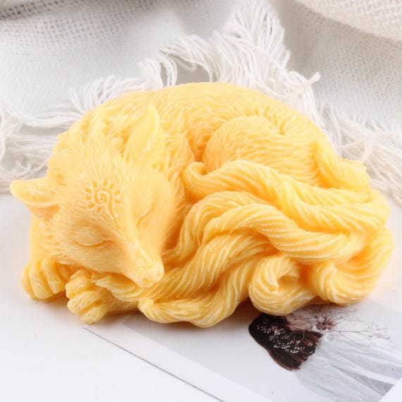 Moule En Silicone 3D 9 Queues De Renard époxy Pour Décoration