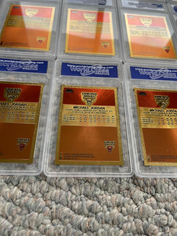 Michael Jordan 1996-97 Fleer Decade of Excellence RC PSA 10? WCG