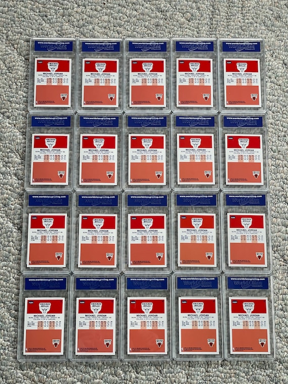 Michael Jordan 1996-97 Fleer Decade of Excellence WCG Gem Mint 10