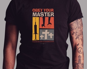 Metallica "Master of puppets" inspired T-shirt design | Band T-Shirt | Unisex | Saul Bass style
