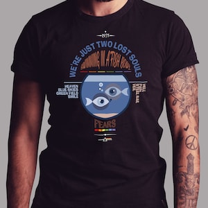 Pink Floyd &quot;Wish you were here&quot; inspired T-Shirt design | Band T-Shirt | Short Sleeve Unisex