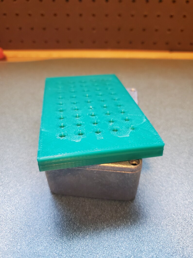 Guitar Pedal Drill Templates Etsy UK