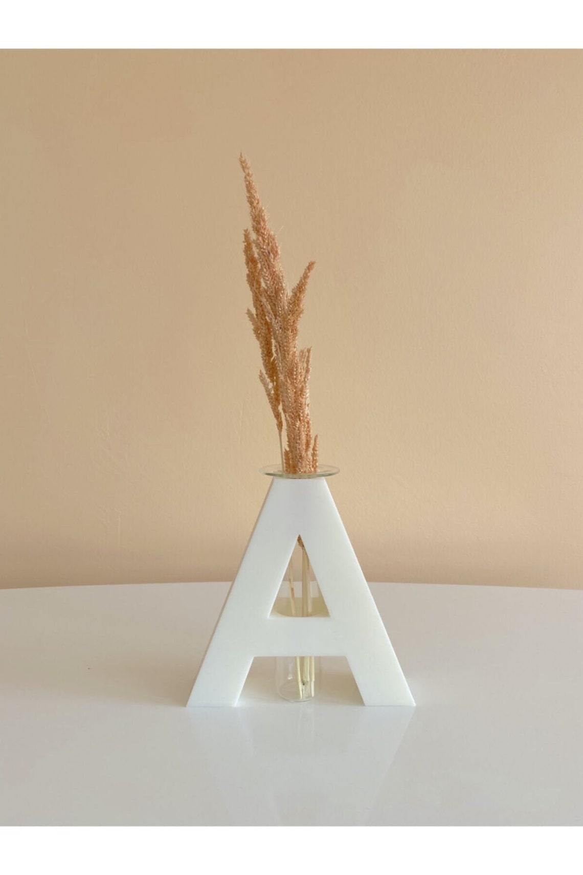 Letter decorative vase / vase / gift / home decor / office Etsy