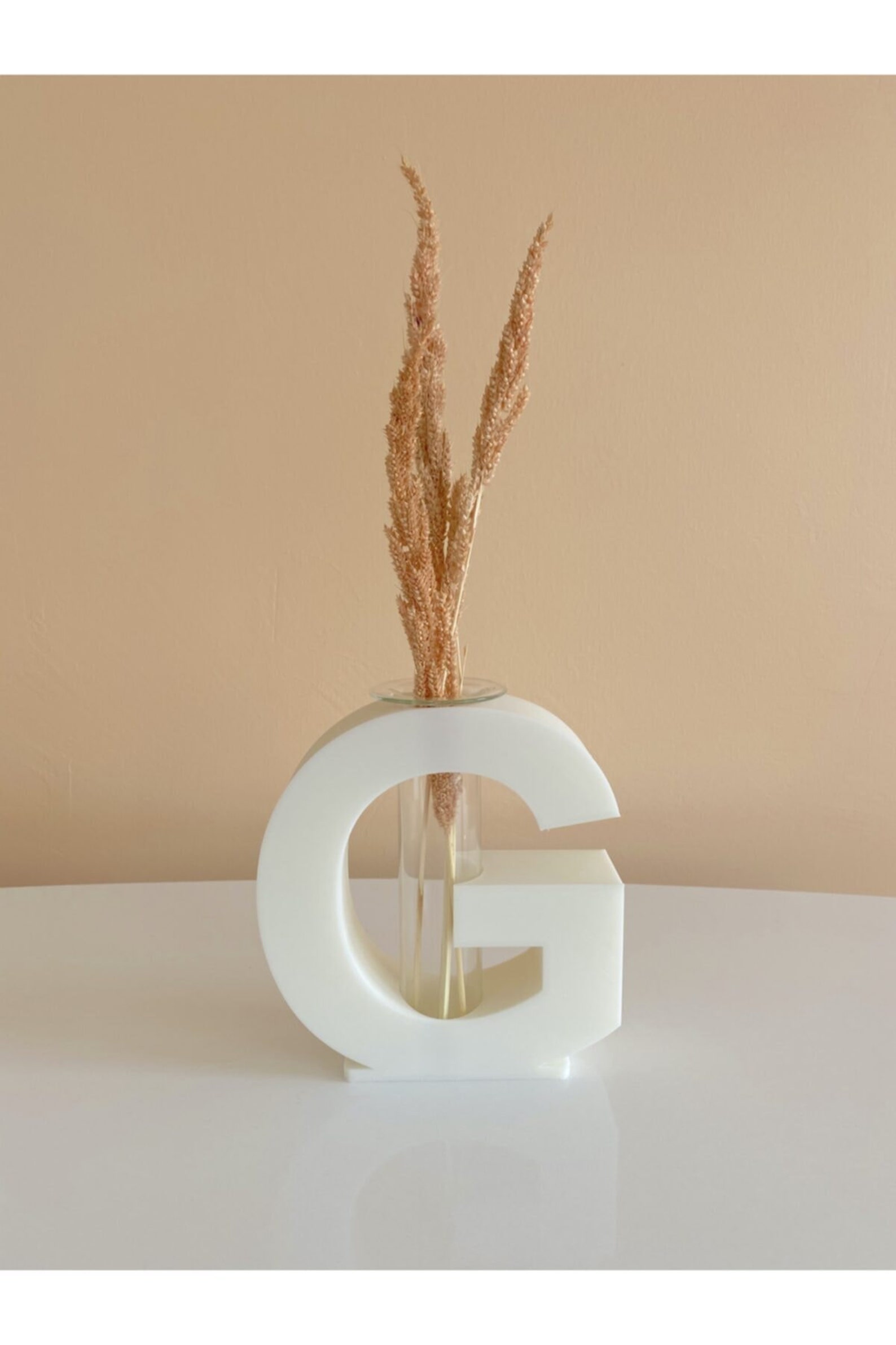 Letter decorative vase / vase / gift / home decor / office Etsy