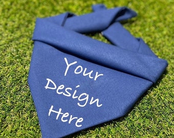 Design your own custom tie neck bandana