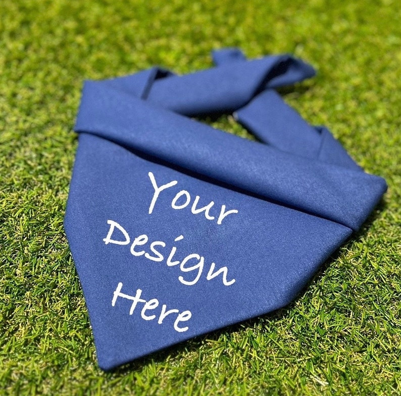 Design your own custom tie neck bandana image 1