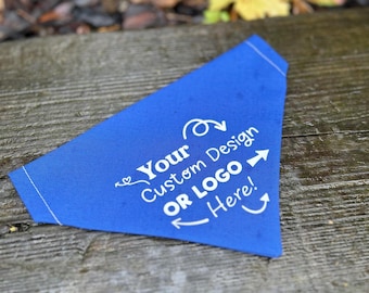 Custom Design / business logo / promotional / celebration personalised bandana