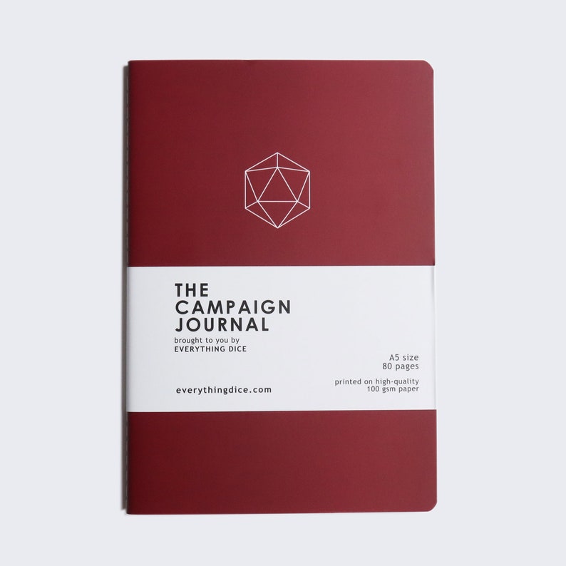 The Campaign Journal for Dungeons and Dragons 5e Carnet A5 à couverture souple Journal D&D, carnet D&D, D&D 5e, journal personnage image 8