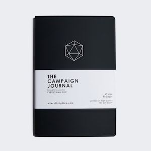 The Campaign Journal for Dungeons and Dragons 5e Carnet A5 à couverture souple Journal D&D, carnet D&D, D&D 5e, journal personnage image 7