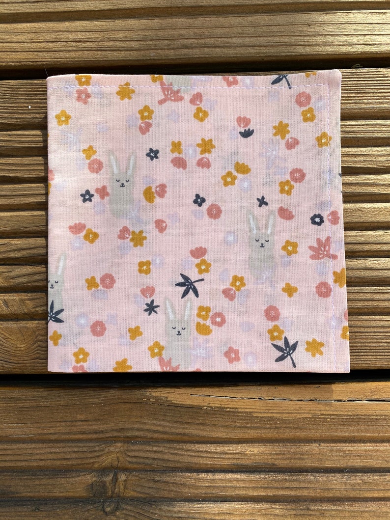 Serviette de table doublée en tissu motif enfant image 5