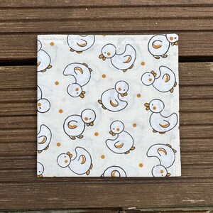 Serviette de table doublée en tissu motif enfant image 9