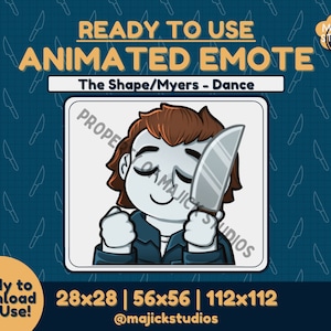 Animated Myers/Shape Emotes | Dance