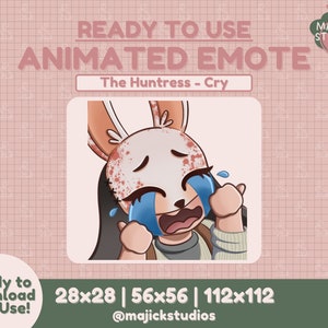 Animated Huntress Emotes | Cry