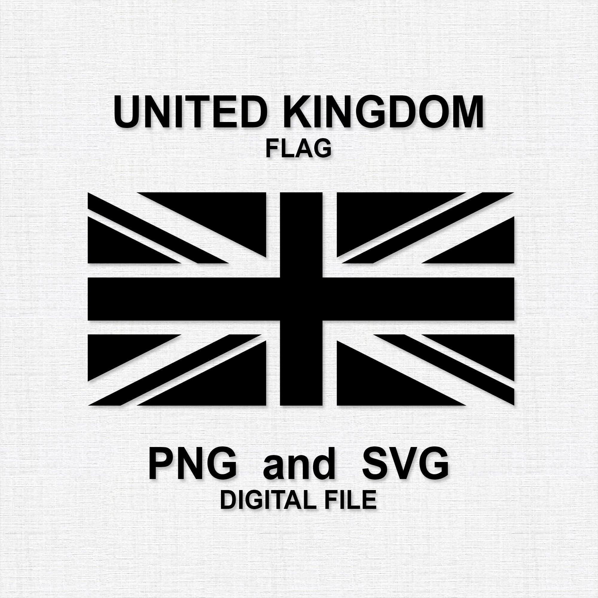 UK Flag Svg British Flag Svg Union Jack Svg Cut File Svg Png Etsy Ireland